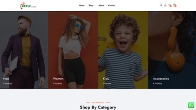 AppleCollection.in e-commerce website designed by AshaEbusiness